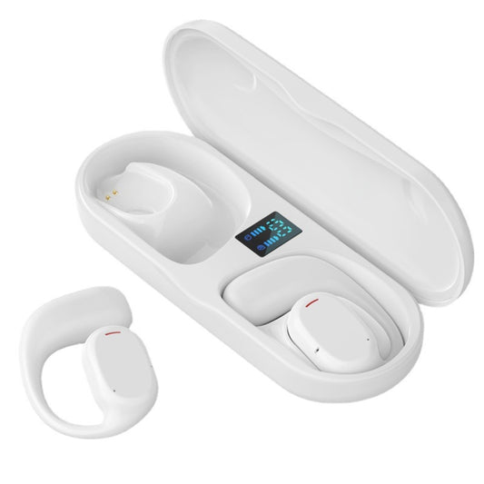 JS270 Wireless Bluetooth Headset Hanging Ear Business Sports Earphone(White) - Bluetooth Earphone by buy2fix | Online Shopping UK | buy2fix
