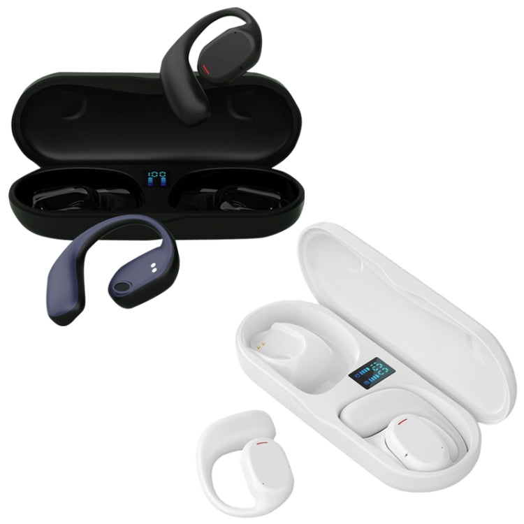 JS270 Wireless Bluetooth Headset Hanging Ear Business Sports Earphone(Black) - Bluetooth Earphone by buy2fix | Online Shopping UK | buy2fix