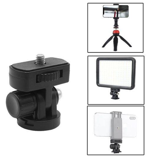 2 PCS 180 Degree Rotating Plastic Ball Head Mount for DSLR Camera Fill Light Tripod - Camera Accessories by buy2fix | Online Shopping UK | buy2fix