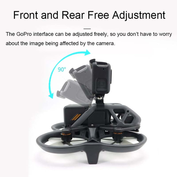 For DJI Avata CQT Upper Expansion Adapter Sports Camera Bracket(913356) - DJI & GoPro Accessories by CQT | Online Shopping UK | buy2fix