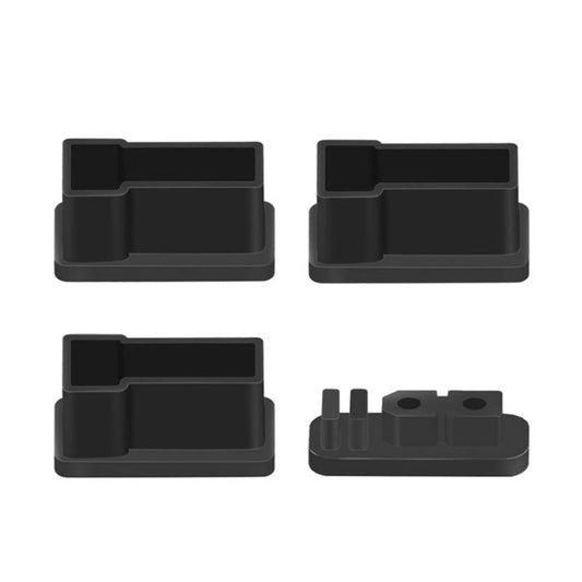 4PCS/Set For DJI Avata CQT 913407 Battery Body Contact TPU Dust-proof Plugs Moisture Protection Cover - DJI & GoPro Accessories by CQT | Online Shopping UK | buy2fix