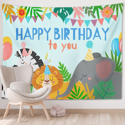 Happy Birthday Photo Backdrop Party Decoration Tapestry, Size: 150x100cm(GT56-5) - Camera Accessories by buy2fix | Online Shopping UK | buy2fix