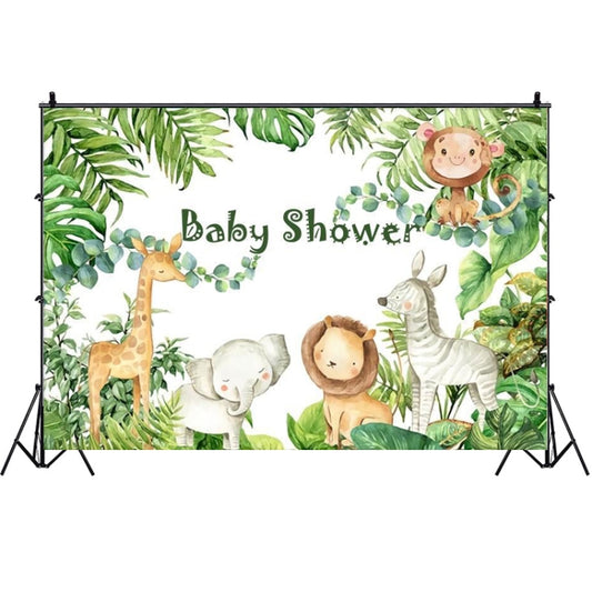 MDT10056 1.5m x 1m Animal Forest Cartoon Birthday Party Banquet Decoration Photo Background Cloth - Camera Accessories by buy2fix | Online Shopping UK | buy2fix