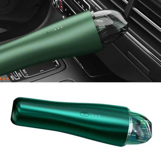P02 Vehicles / Household High Power Large Suction Portable Wireless Handheld Vacuum Cleaner(Dark Night Green) - In Car by buy2fix | Online Shopping UK | buy2fix