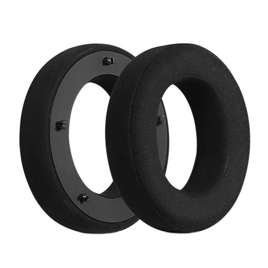 For Focal Clear MG Pro 1pair Leather Breathable and Comfortable Headset Cover, Color: Fiber Black - Apple Accessories by buy2fix | Online Shopping UK | buy2fix