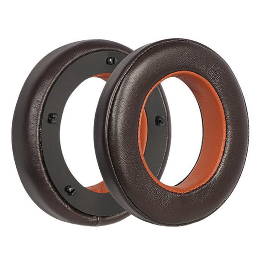 For Focal Clear MG Pro 1pair Leather Breathable and Comfortable Headset Cover, Color: Lambskin Brown - Apple Accessories by buy2fix | Online Shopping UK | buy2fix