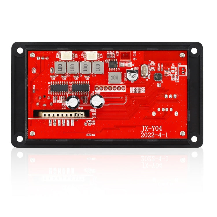 JX-Y04 12V 50W Color Screen Bluetooth Decoding Board,Support FM / Call / Recording, Color: Black White - In Car by buy2fix | Online Shopping UK | buy2fix