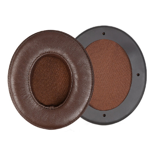 For Edifier W855BT 1pair Headset Soft and Breathable Sponge Cover, Color: Brown Lambskin - Apple Accessories by buy2fix | Online Shopping UK | buy2fix