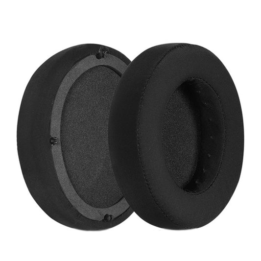 For Edifier W855BT 1pair Headset Soft and Breathable Sponge Cover, Color: Black Ice Silk - Apple Accessories by buy2fix | Online Shopping UK | buy2fix