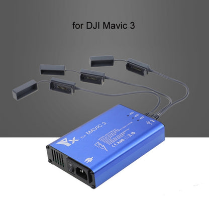for DJI Mavic 3 YX 1 to 5 Charger With Switch(UK Plug) - DJI & GoPro Accessories by buy2fix | Online Shopping UK | buy2fix