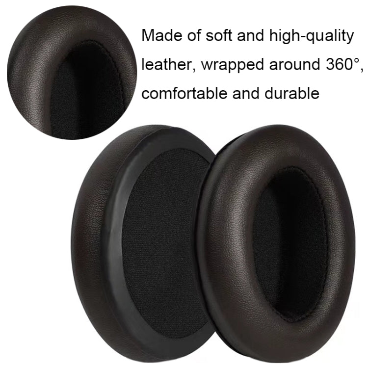 For Sennheiser Momentum 1pair Soft Comfortable Headset Sponge Cover, Color: Brown Protein - Apple Accessories by buy2fix | Online Shopping UK | buy2fix