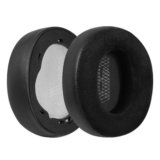 1pair Headphone Sponge Case For JBL Live 650BTNC/660/E65BTNC/Duet NC(Leather+Velvet) - Apple Accessories by buy2fix | Online Shopping UK | buy2fix