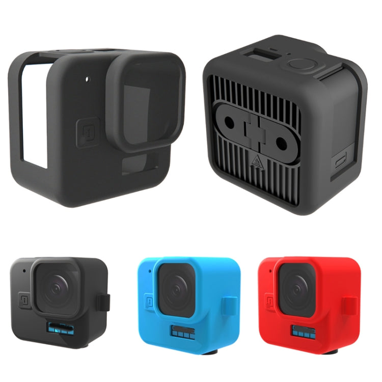 For Gopro Hero11 Black Mini Silicone Protective Case Sports Camera Accessories(Blue) - DJI & GoPro Accessories by buy2fix | Online Shopping UK | buy2fix