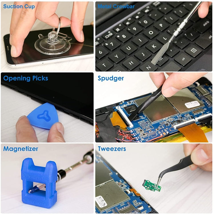 142 In 1 Precision Screwdriver Set Magnetic Screw Driver Bit Kit For PC Phone Repair Tool - Repair & Spare Parts by buy2fix | Online Shopping UK | buy2fix