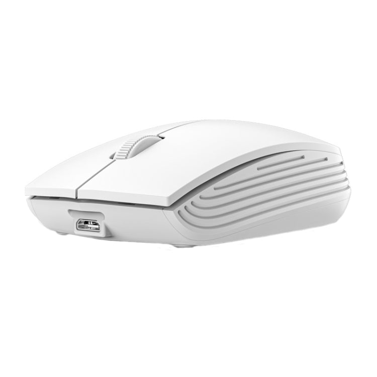 811 3 Keys Laptop Mini Wireless Mouse Portable Optical Mouse, Spec: Charging Version (White) - Wireless Mice by buy2fix | Online Shopping UK | buy2fix