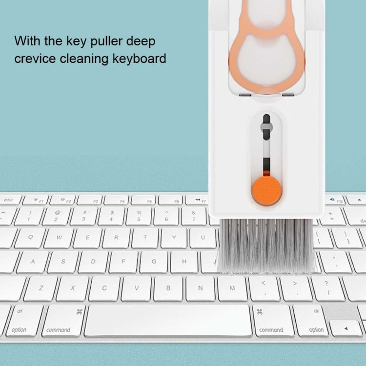 Q11 11-in-1 Multifunctional Bluetooth Headset Cleaning Pen Computer Keyboard Cleaning Kit(Orange Red) - Apple Accessories by buy2fix | Online Shopping UK | buy2fix