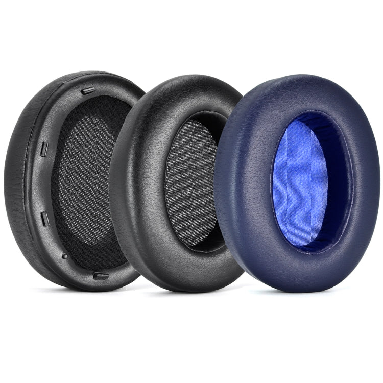 For Sony WH-XB910N XB910N 2pcs Headset Earmuffs Sponge Cover(Blue) - Apple Accessories by buy2fix | Online Shopping UK | buy2fix