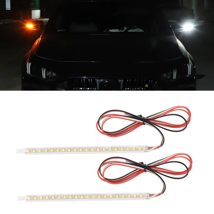 Car Rearview Mirror Decoration LED Streamer Turn Signal, Length： 15cm A Pair - In Car by buy2fix | Online Shopping UK | buy2fix