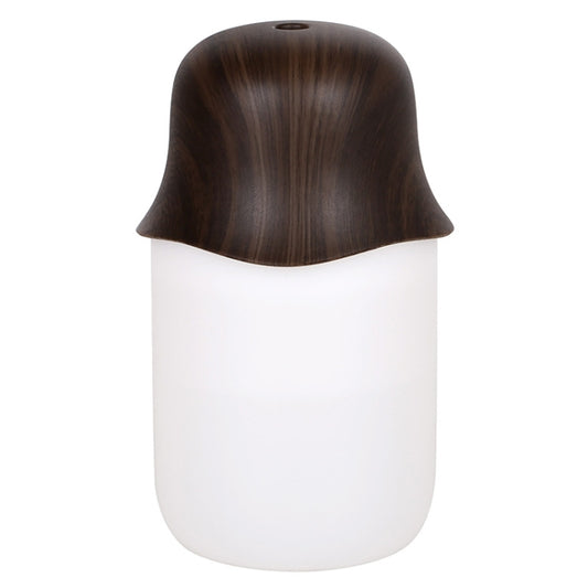 Desktop USB Humidifier Wood Grain Air Aromatherapy Night Light(Dark Color) - Air Purifiers & Parts by buy2fix | Online Shopping UK | buy2fix