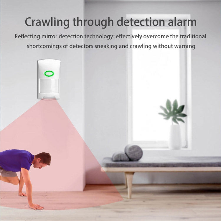 Tuya Smart App WiFi Infrared Alarm Smart Home Human Body Infrared Detector PIR - Security by buy2fix | Online Shopping UK | buy2fix