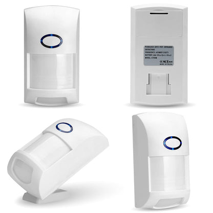 Tuya ZigBee Human Body Infrared Detection Alarm Intelligent Mobile Detection Anti-theft Movement Sensor(White) - Security by buy2fix | Online Shopping UK | buy2fix