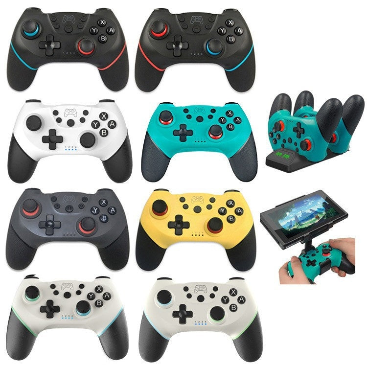 For Switch/ Switch OLED/Switch Lite Bluetooth Handle 6-axis Wireless Gamepad(Green) - Gamepads by buy2fix | Online Shopping UK | buy2fix