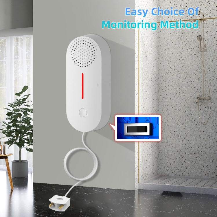 Tuya WIFI Sound and Light Water Immersion Alarm Leak Sensor Overflow Alarm Detector - Security by buy2fix | Online Shopping UK | buy2fix