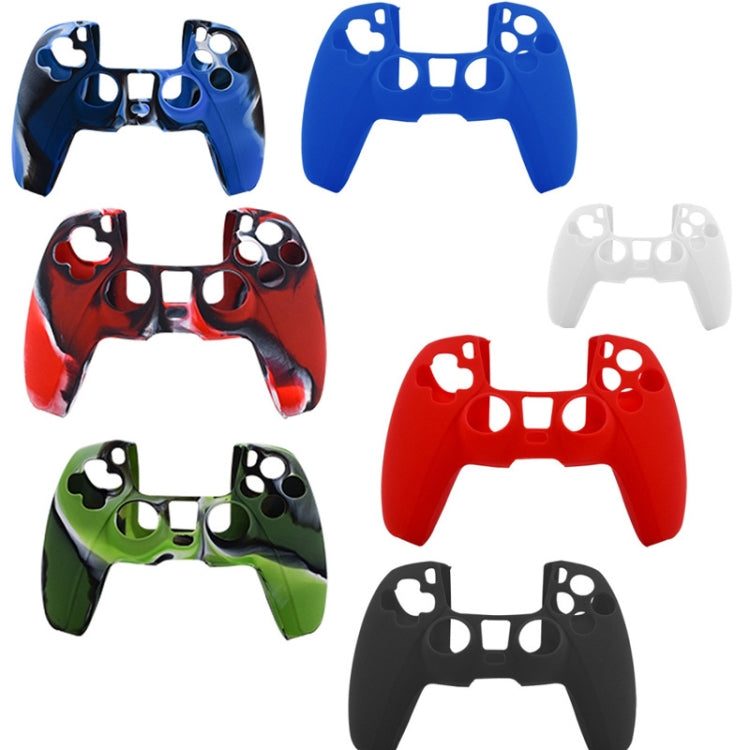 For PS5 Controller Silicone Case Protective Cover, Product color: White - Cases by buy2fix | Online Shopping UK | buy2fix