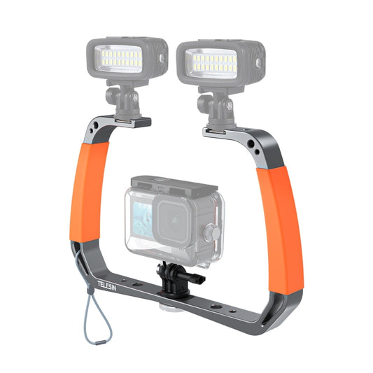 TELESIN  Action Camera Handheld Grip Stabilizer Underwater Scuba Diving Mount - DJI & GoPro Accessories by TELESIN | Online Shopping UK | buy2fix