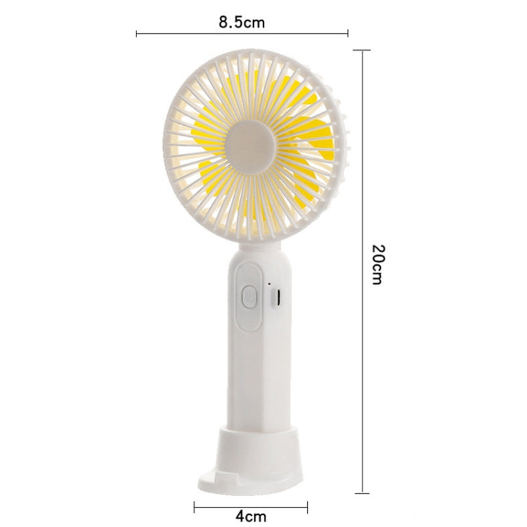 M9 Handheld Mini Fan Outdoor USB Charging Desktop Fan 800mAh(Green) - Electric Fans by buy2fix | Online Shopping UK | buy2fix