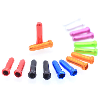 50pcs Mountain Road Bicycle Aluminum Alloy Brake Shifting Cable Core Cap(Random Color Delivery) -  by buy2fix | Online Shopping UK | buy2fix