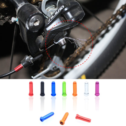 50pcs Mountain Road Bicycle Aluminum Alloy Brake Shifting Cable Core Cap(Random Color Delivery) -  by buy2fix | Online Shopping UK | buy2fix