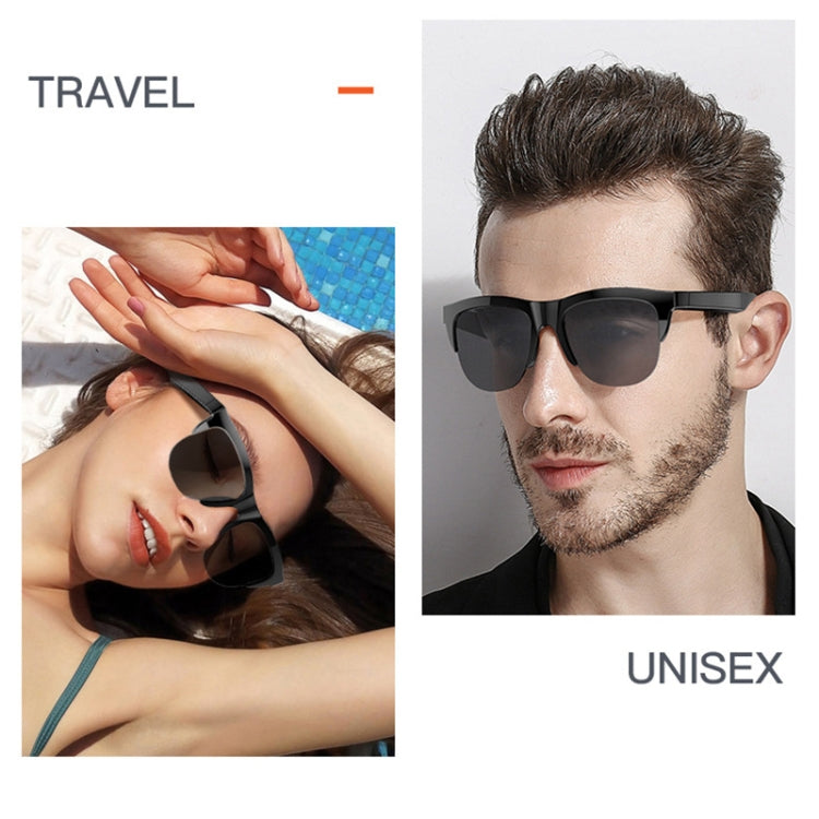 F08 Men Style Bluetooth 5.3 Smart Sunglasses Wireless Headset Anti-Strong Light Anti-Polarized Sunglasses - Bluetooth Earphone by buy2fix | Online Shopping UK | buy2fix