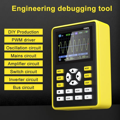 FNIRSI 2.4 Inch IPS Screen 100MHz Digital Oscilloscope(5012H) -  by FNIRSI | Online Shopping UK | buy2fix