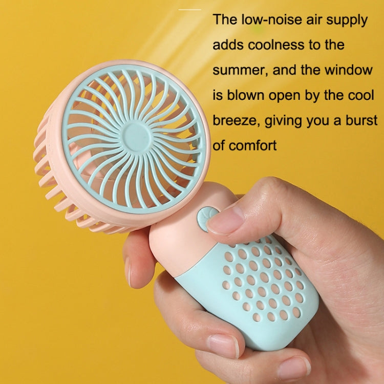 Z8 Handheld Cute Mini USB Fan Portable Dormitory Desktop Fan(Green) - Electric Fans by buy2fix | Online Shopping UK | buy2fix