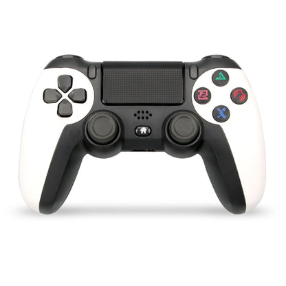 KM048 For PS4 Bluetooth Wireless Gamepad Controller 4.0 With Light Bar(Elegant White) - Gamepads by buy2fix | Online Shopping UK | buy2fix