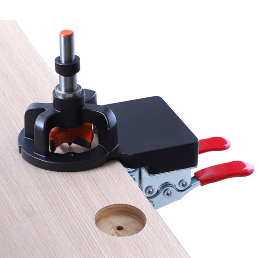 8 In 1 Aluminum Alloy 35mm Hinge Opener Hinge Punch Positioning Tool - Others by buy2fix | Online Shopping UK | buy2fix