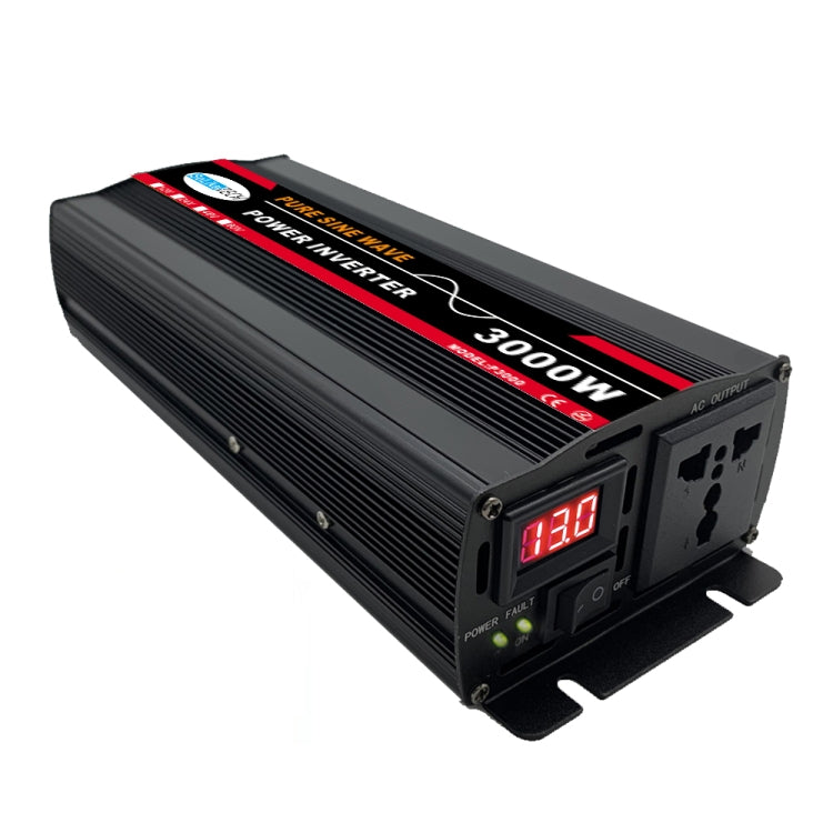 3000W 12V to 220V High Power Car Pure Sine Wave Inverter Power Converter - Pure Sine Wave by buy2fix | Online Shopping UK | buy2fix