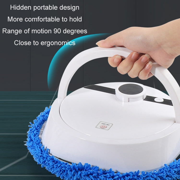Intelligent Fully Automatic Sweeping Dragging Integrated Robot(White) - Robot Vacuum Cleaner by buy2fix | Online Shopping UK | buy2fix