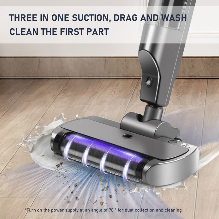 XM001 Smart Wireless Electric Vacuum Cleaner Sweeping and Mopping Integrated Floor Washer, Spec: 4300pa Gray - Handheld Cleaner & Mops by buy2fix | Online Shopping UK | buy2fix