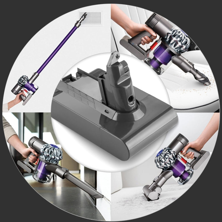 For Dyson V7 Series Battery 21.6V Vacuum Cleaner Accessories Sweeping Machine Battery Spare Power, Capacity: 2200mAh - Dyson Accessories by buy2fix | Online Shopping UK | buy2fix