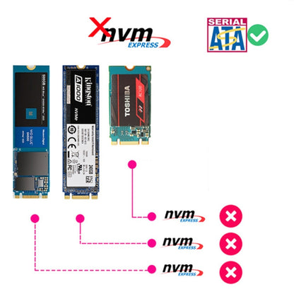 SATA 22PIN To MSATA Or M.2 NGFF SATA Card 2 In 1 SSD Converter Card With USB 3.0 Cable - Add-on Cards by buy2fix | Online Shopping UK | buy2fix