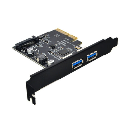 USB3.2 Expansion Card GEN2 Type-A Port ASMedia ASM3142 Transfer 10Gbps(Black) - Card Adapter by buy2fix | Online Shopping UK | buy2fix