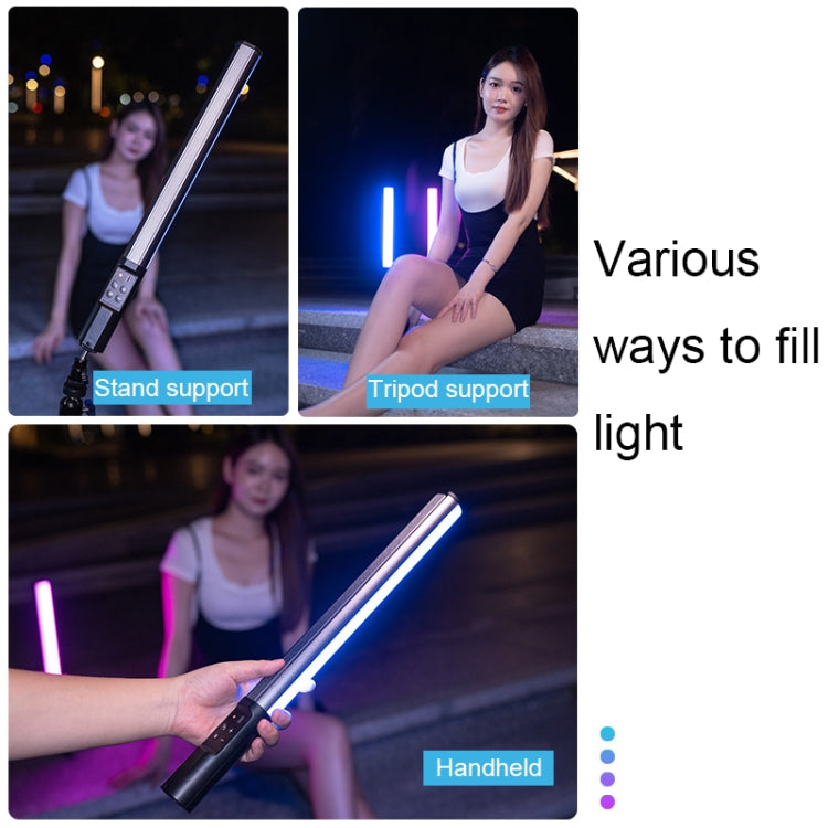 RGB 39 LEDs Photography Fill Light LED Handheld Live Stick Light -  by buy2fix | Online Shopping UK | buy2fix