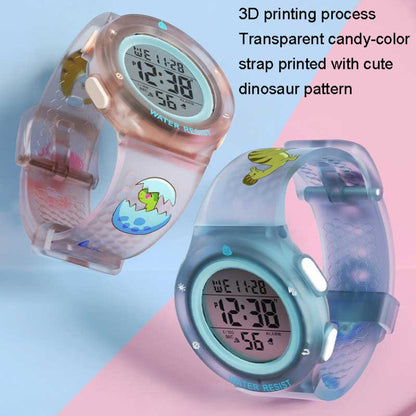 Changing Case Electronic Watch Mini Cartoon Alarm Clock Waterproof Watch(Boy) - Cartoon Watches by buy2fix | Online Shopping UK | buy2fix