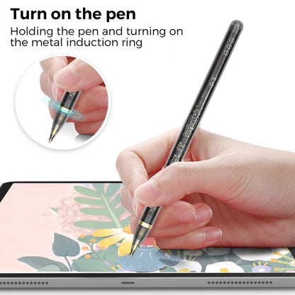 AhaStyle PE03 For iPad 2018-2022 Series Fast Charging Long Standby Transparent Touch Screen Pen - Stylus Pen by AhaStyle | Online Shopping UK | buy2fix