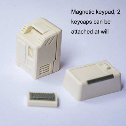 Mechanical Keyboard MAC Retro Light Transmission Keycap(White) - Other by buy2fix | Online Shopping UK | buy2fix