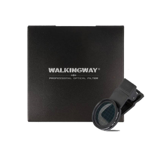 Walkingway Soft Light Misty Mirror Phone Macro Filter, Diameter: 37mm Adjustable Star Light Mirror 4 Lines - Macro & Wide-angle by Walkingway | Online Shopping UK | buy2fix