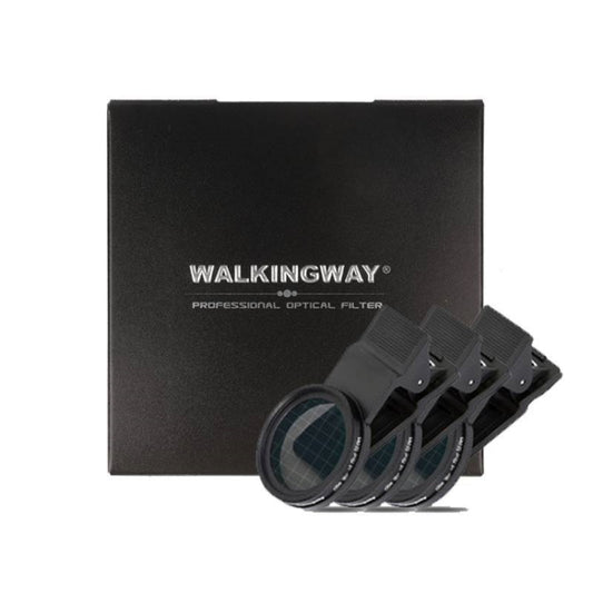 Walkingway Soft Light Misty Mirror Phone Macro Filter, Diameter: 37mm Adjustable Star Mirror 4+6+8 Line - Macro & Wide-angle by Walkingway | Online Shopping UK | buy2fix