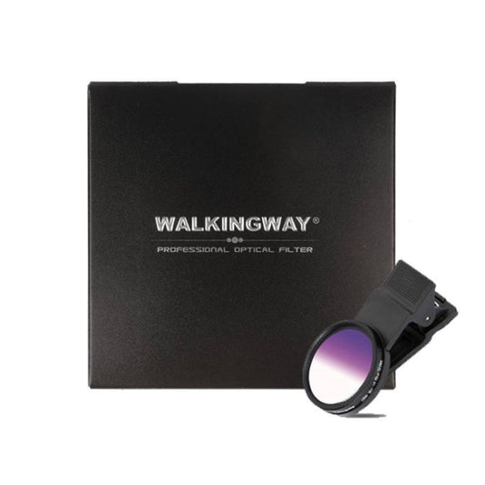 Walkingway Soft Light Misty Mirror Phone Macro Filter, Diameter: 52mm GND16 Medium Gray Gradient - Macro & Wide-angle by Walkingway | Online Shopping UK | buy2fix
